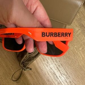 NEW Burberry BE4358 Knight orange sunglasses